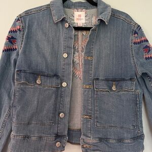 Women’s denim jacket medium LuLaRoe